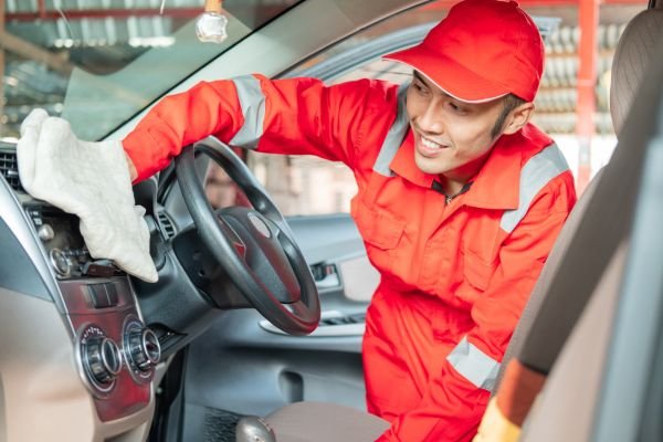 Tratamiento de Piel del interior del automóvil Tratamiento de cuero del interior del automóvil