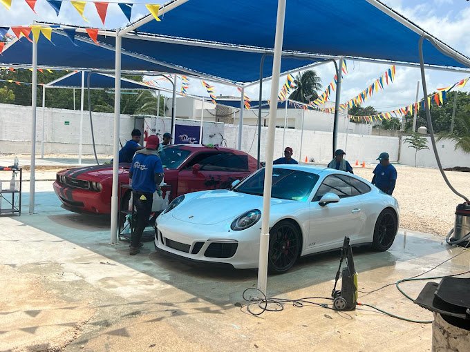 ALUVIÓN CARWASH lavado carros en Cancún