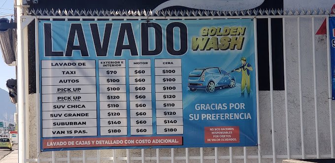 Golden Wash autolavado en Saltillo