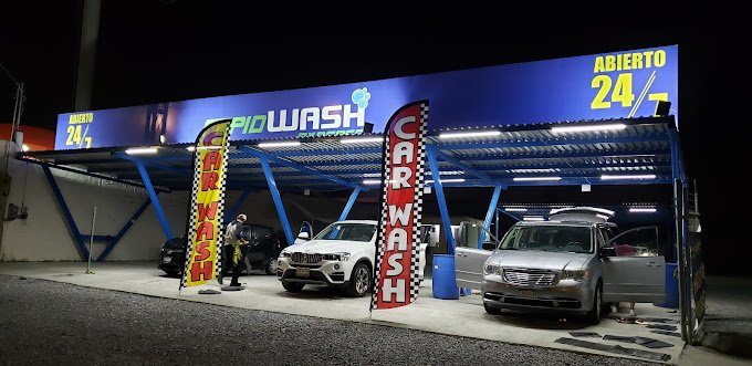 Rapid Wash Express lavado 24 horas en Saltillo autolavado abierto 24 horas en Saltillo