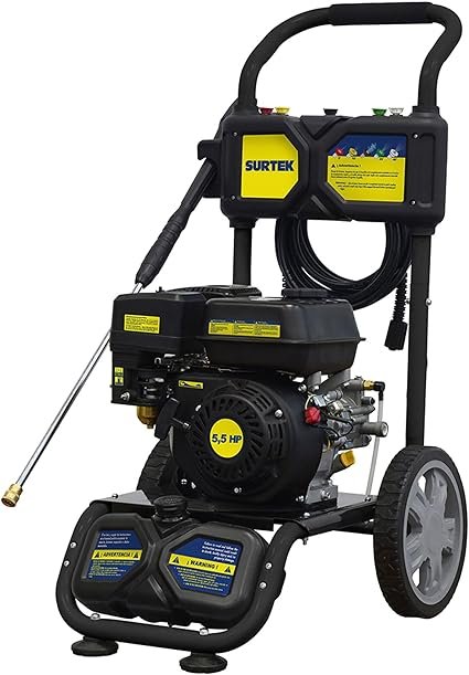 hidrolavadora con 5 hp de fuerza