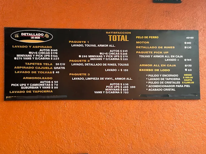 autolavados o los arcos